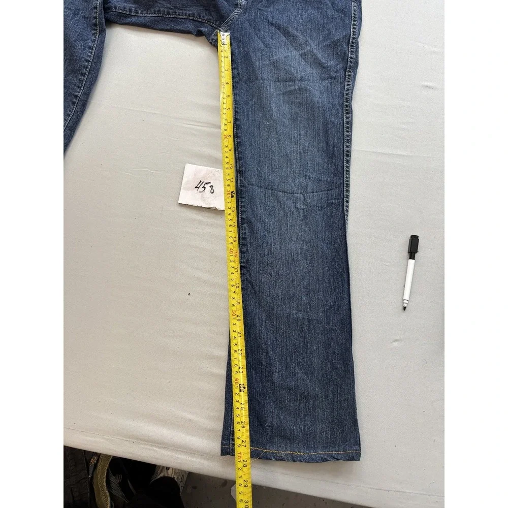 Akwa Jeans Womens Size 6 Blue Denim Mid Rise Bootcut Stretch Jeans Medium Wash
